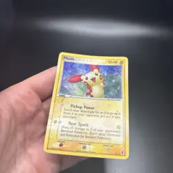 2006 Pokemon EX Trainer Kit 2 Plusle 6/12 Holofoil Rare Promo Vintage SWIRL HP - Image 4