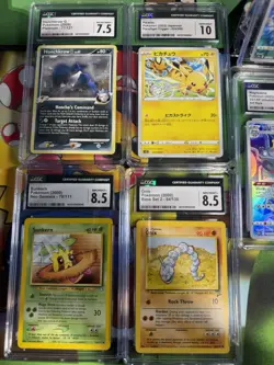 Pokemon TCG Lot Of 10 Graded Cgc Slabs - Image 4
