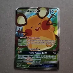 Pokemon Dedenne GX 195A/214 Alternate Art Holo Unbroken Bonds Promo - Image 1