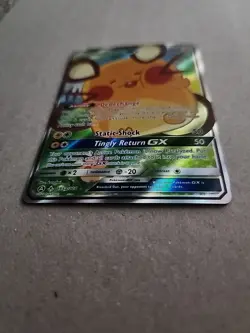 Pokemon Dedenne GX 195A/214 Alternate Art Holo Unbroken Bonds Promo - Image 3