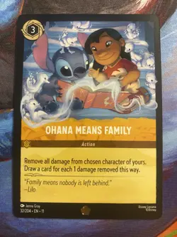 Disney Lorcana Ohana Means Family 32/204 Winterspell - Image 1