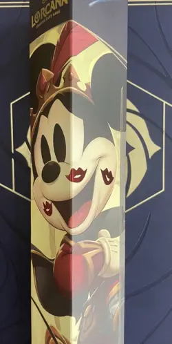 Disney Lorcana Iconic Mickey Minnie Premium Foil Playmat Exclusive Limited UK - Image 1