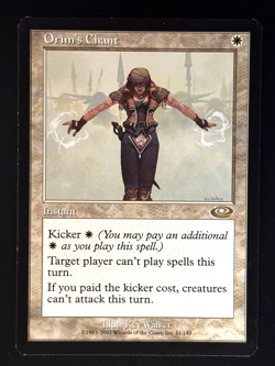 MTG - Orim's Chant - LP/NM - Planeshift #11 - RARE - EN - REG - Image 1