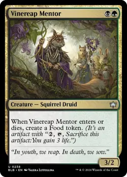 Foil - Vinereap Mentor - 238 - Bloomburrow - NM - Image 1