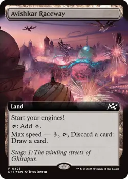 Foil - Avishkar Raceway (Extended Art) - 425 - Aetherdrift - NM - Image 1
