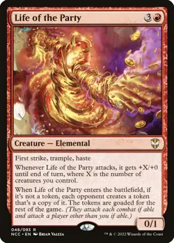 MTG Life of the Party (48/519) Streets of New Capenna Commander LP - Image 1