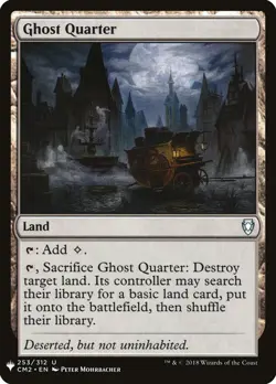 MTG Magic the Gathering Ghost Quarter (CM2-253/1703) Mystery Booster LP - Image 1