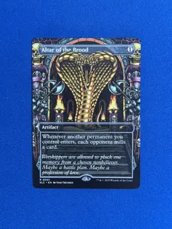 ALTAR OF THE BROOD NON-FOIL MTG MAGIC THE GATHERING SECRET LAIR ENCYCLOPEDIA - Image 1