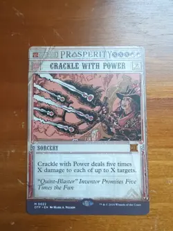 Crackle with Power Outlaws of Thunder Junction: Breaking News Regular - Image 1