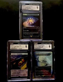 MTG Graded CGC 9 Marvel Cards Secret Lair Iron Man Sol Ring Arcane Signet Lot - Image 1