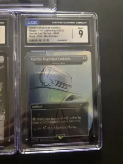 MTG Graded CGC 9 Marvel Cards Secret Lair Iron Man Sol Ring Arcane Signet Lot - Image 5