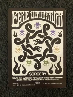 Magic The Gathering MTG - Eerie Ultimatum - Secret Lair Countdown Kit - Image 1