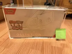 Pokemon 151 Mew Ultra Premium Collection (UPC) w/Acrylic Case - Image 1