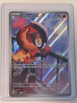 Charcadet | MEP 022 Black Star Promo | NM English | Full Art | Pokemon TCG - Image 1