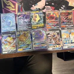 Pokemon TCG 10 Card lot Promos, GX, V. Lp/mp - Image 1