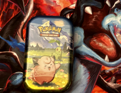 Pokemon Mega Evolution—Ascended Heroes Mini Tin: Clefairy & Chikorita sealed - Image 1