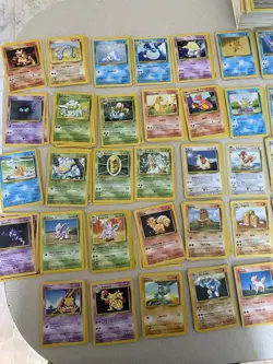 Lot Of 590 Vintage Pokemon Cards Tcg From Base Set Unlimited - See Photos - Image 5