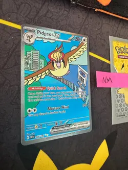 Pokemon Pidgeot EX Obsidian Flames Special Illustration Rare 225/197 258 💎NM💎 - Image 2