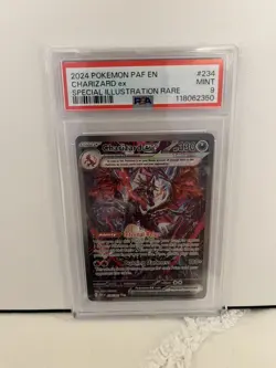 Pokemon TCG Charizard ex SIR 234/091 Paldean Fates PSA 9 Mint Shiny Rare Card - Image 2