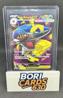 Pokemon TCG Mega Sharpedo ex #113/094- Phantasmal Flames - Image 1