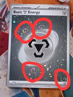 4 X Swirls - Pokemon Scarlet & Violet 151 Basic Metal Energy HD Cosmos Holo 🔥NM - Image 1