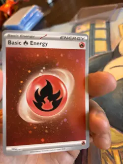 4 X Swirls - Pokemon Scarlet & Violet 151 Basic Fire Energy HDCosmos HoloNM - Image 4
