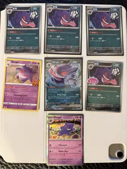 Gengar Pokemon Bundle Lot Of 8 (EX/holo/Gem) - Image 1