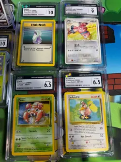 Pokemon TCG Lot Of 10 Cgc Graded Slabs - Image 2