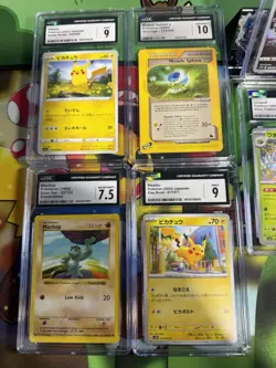 Pokemon TCG Lot Of 10 Cgc Graded Slabs - Image 4
