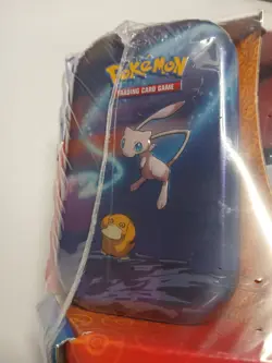Sam's Club Pokemon TCG 3-Pack Mini Tins & Poke Ball (Dragonite & Mew) Sealed! - Image 3