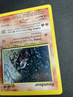 Houndour 5/75 Holo Neo Discovery Nm Pokemon Tcg FART SWIRL - Image 5