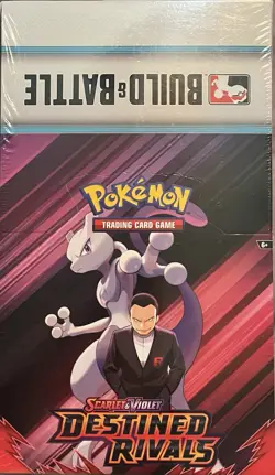 Pokemon Scarlet & Violet Destined Rivals Build & Battle Display Box New & Sealed - Image 1