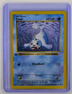 Pokemon Card Seel Shadowless Base Set 1st Edition Uncommon 41/102 - Image 1