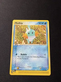 Mudkip - EX Ruby & Sapphire 59/109 2003 - E Reader Pokemon - NM - Image 1