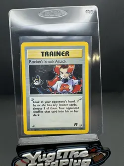 Pokemon Trainer Rockets Sneak Attack Holo Card 16/82 - Image 1