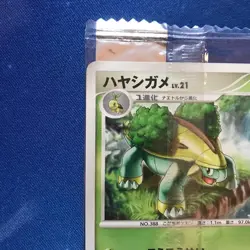 Turtwig Meiji Promo 034/DP-P Japanese MP Pokemon Single Rare Official Collector - Image 3