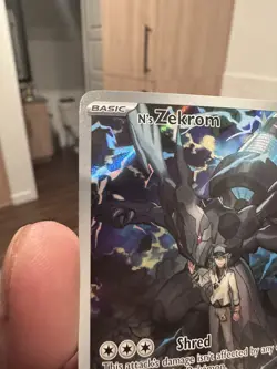Pokemon TCG Ascended Heroes N's Zekrom 031 Promo Pokemon Center Stamped - Image 2