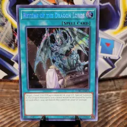 Yu-Gi-Oh! Return of the Dragon Lords LCKC-EN074 UNLIMITED Secret Rare Near Mint - Image 1