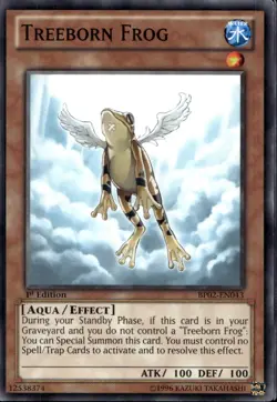 Treeborn Frog 1st Ed Common BP02-EN043 Yu-Gi-Oh! - Image 1