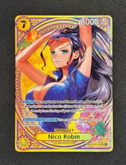 Nico Robin SP EB03-055 SR – One Piece Heroines Edition TCG English - Image 2