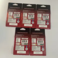 One Piece OP-13 CARRYING ON HIS WILL Sleeved Booster Packs Lot Of 5 English 5x - Image 5