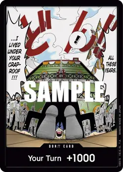 One Piece DON!! Card (/294) OP03 Pillars of Strength NM FOIL - Image 1