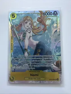One Piece EB-03 Nami EB03-053 - SR English Heroines Edition - Image 1