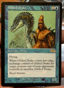 Magic the Gathering Gilded Drake Urza's Saga Card 76/350 - Image 1