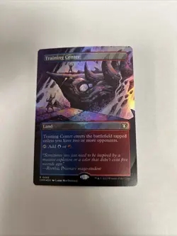 Training Center Borderless Foil Card #0665 MTG LP - Image 1