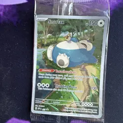 Snorlax SVP EN 051 Black Star Promo Scarlet & Violet Pokemon 151 Card - SEALED - Image 1