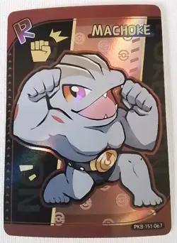 Chinese Machoke Poke Baby Holo PKB-151-067-Anime Card - Image 1
