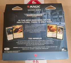 FORCES OF THE IMPERIUM COMMANDER DECK MAGIC THE GATHERING WARHAMMER 40K 40,000. - Image 2