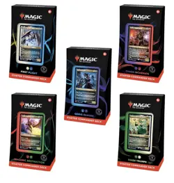 8 Commander Decks - 5 Starter Decks and Storage Box Magic The Gathering MTG - Image 3