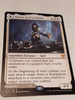 Halvar, God of Battle Kaldheim Regular - Image 1